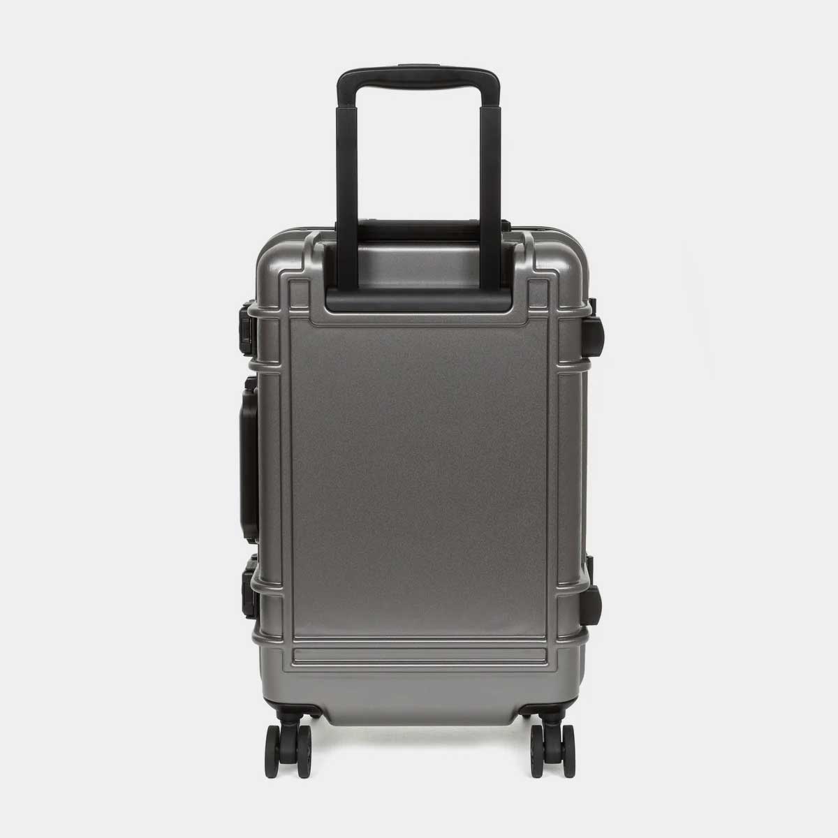 Eastpak Resist'R Cabin-Size Suitcase Case – Small – Brushed Metal