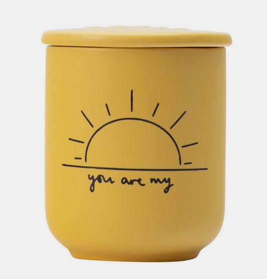 MÆGEN You Are My Sunshine Candle – Sweet Basil & Cucumber