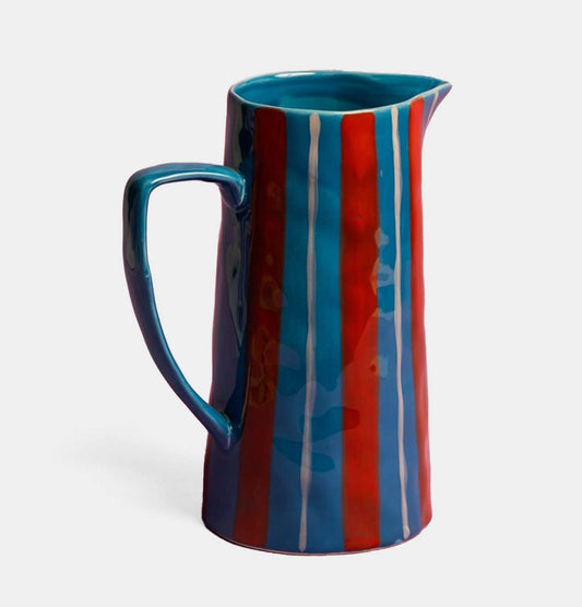MÆGEN Light Blue & Red Jug