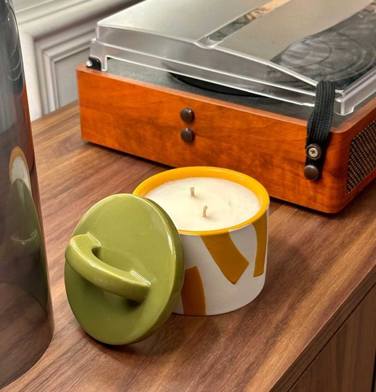 MÆGEN Pablo Pots Candle – Pomelo & Sage