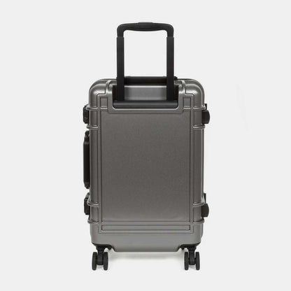 Eastpak Resist'R Cabin-Size Suitcase Case – Small – Brushed Metal